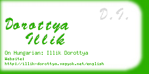 dorottya illik business card